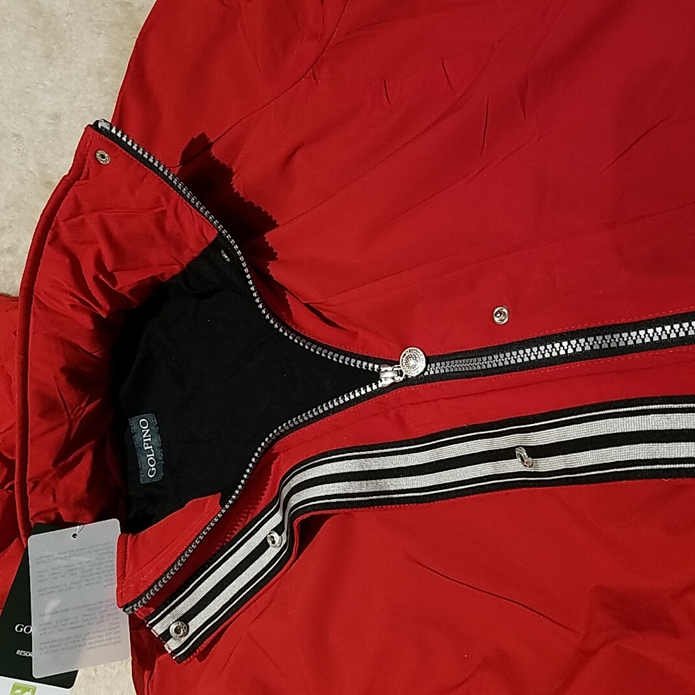 LADIES GOLFINO VERSATILE  RED JACKET SIZE 10 - Picture 5 of 16